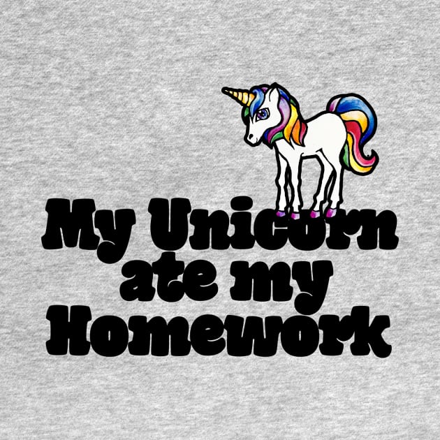 My unicorn ate my homework by bubbsnugg